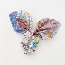 Lady Lancaster Scrunchies Vintage Quilted Scrunchie Aurora